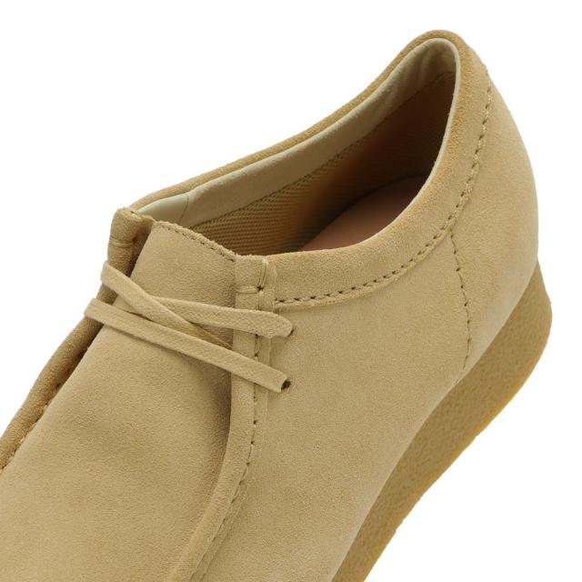 クラークス Clarks 26177834 メンズ靴 靴 シューズ 3E相当 カジュアル シューズ モカシン 防水 雨 WallabeeEVO WP ワラビーエヴォ ウォータープルーフ スエード クッション性 耐久性 グリップ力 ラバー 人気 ブランド ライトベージュ_7