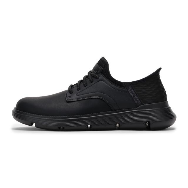 メンズ スニーカー ローカットスニーカー GARZA - GERVIN メンズ靴 靴 シューズ ブラック 205046 SKECHERS