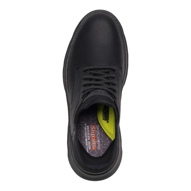 メンズ スニーカー ローカットスニーカー GARZA - GERVIN メンズ靴 靴 シューズ ブラック 205046 SKECHERS