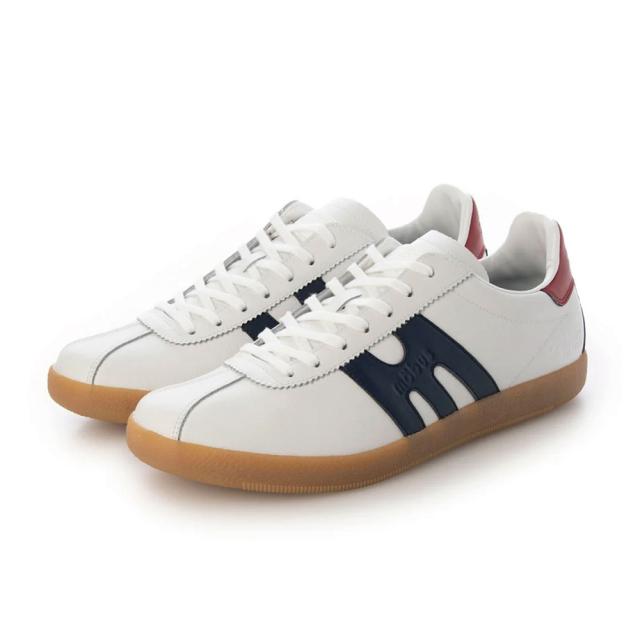 モーブス mobus M-2503 メンズ靴 靴 シューズ 2E相当 スニーカー 抗菌 防臭 クッション性 BERLIN ローカットスニーカー 人気 ブランド ホワイト×トリコロール