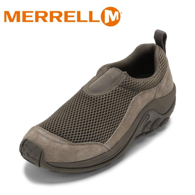 メレル MERRELL J500651 メンズ靴 靴 シューズ 2E相当 スニーカー スリッポン 軽量 JUNGLE MOC BREEZE ジャングルモックブリーズ 衝撃吸収 クッション性 耐久性 EVA ローカットスニーカー 人気 ブランド ブラウン