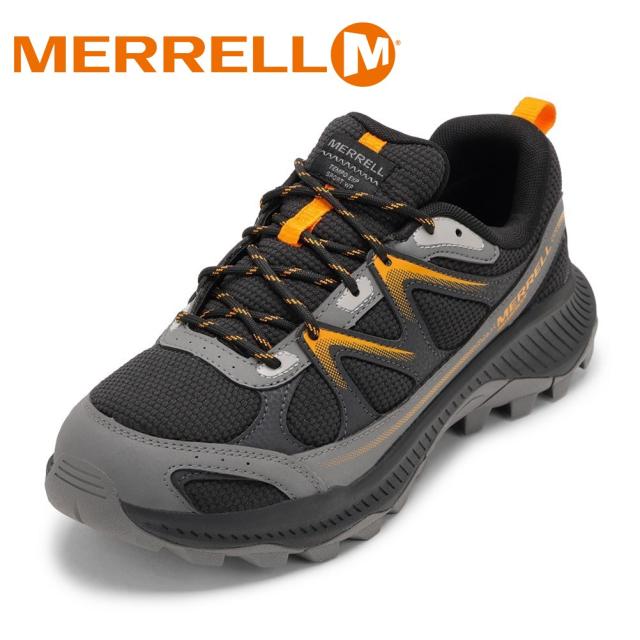 メレル MERRELL J500655 メンズ靴 靴 シューズ 2E相当 スニーカー アウトドア シューズ 防水 TEMPO EXP SPORT WP ハイキング キャンプ 晴雨兼用 ローカットスニーカー 限定 人気 ブランド ブラック