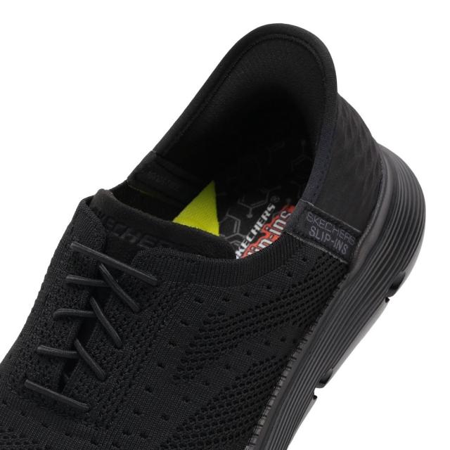 スケッチャーズ SKECHERS 205303 メンズ靴 靴 シューズ 2E スリップインズ スニーカー GARZA-PALMA 通気性 クッション性 ローカットスニーカー 人気 ブランド ブラック_7
