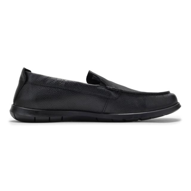 クラークス Clarks 26176952 メンズ靴 靴 シューズ 3E相当 ローファー カジュアル シューズ スリッポン 軽量 Flexway Step フレックスウェイステップ ビジネス オフィス 通勤 レザー シンプル 人気 ブランド ブラック_3