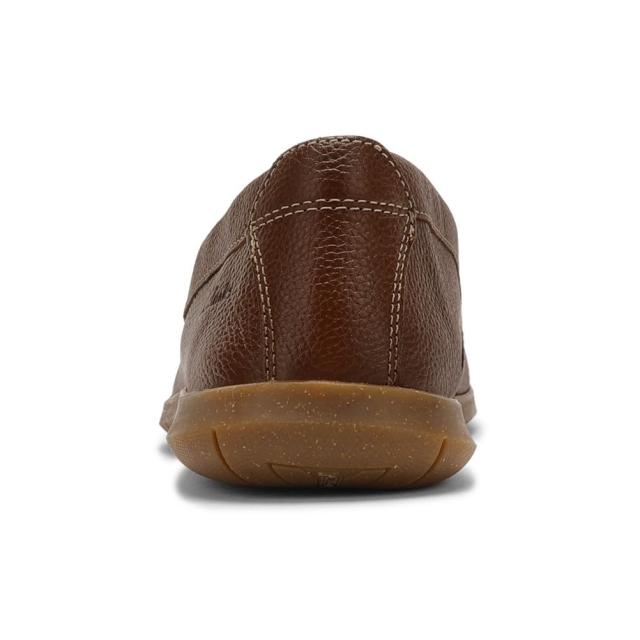 クラークス Clarks 26176954 メンズ靴 靴 シューズ 3E相当 ローファー カジュアル シューズ スリッポン 軽量 Flexway Step フレックスウェイステップ ビジネス オフィス 通勤 レザー シンプル 人気 ブランド ライトブラウン_4