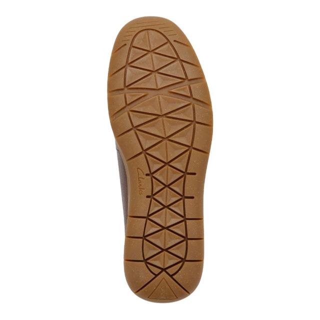 クラークス Clarks 26176954 メンズ靴 靴 シューズ 3E相当 ローファー カジュアル シューズ スリッポン 軽量 Flexway Step フレックスウェイステップ ビジネス オフィス 通勤 レザー シンプル 人気 ブランド ライトブラウン_6