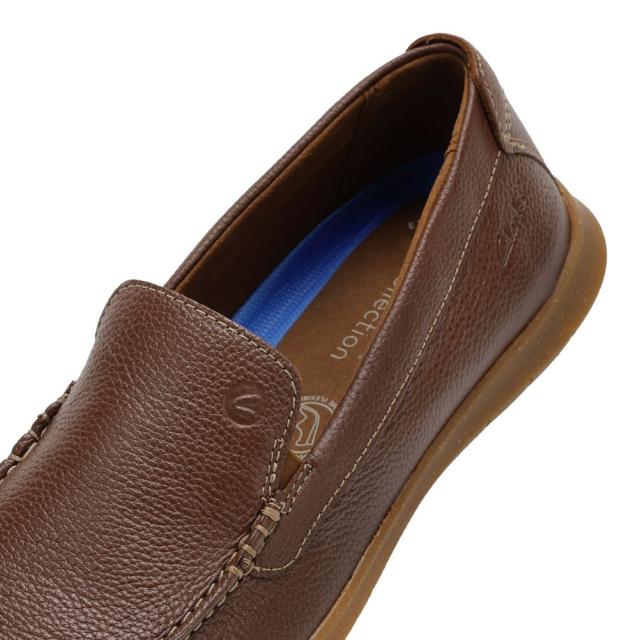 クラークス Clarks 26176954 メンズ靴 靴 シューズ 3E相当 ローファー カジュアル シューズ スリッポン 軽量 Flexway Step フレックスウェイステップ ビジネス オフィス 通勤 レザー シンプル 人気 ブランド ライトブラウン_7