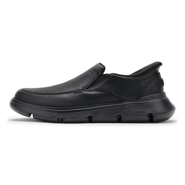 スケッチャーズ SKECHERS 205529 メンズ靴 靴 シューズ 2E スニーカー スリッポン カジュアル シューズ ハンズフリー スリップインズ GARZA ビジネス オフィス 通勤 ローカットスニーカー 人気 ブランド ブラック