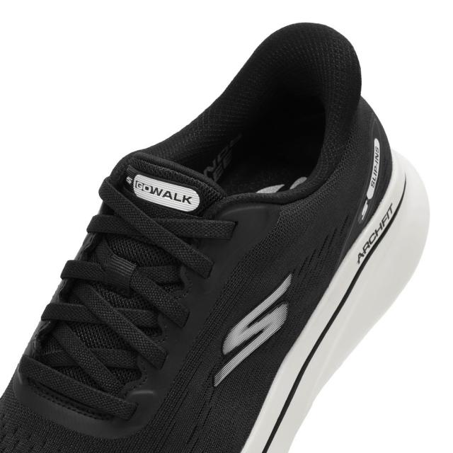 スケッチャーズ SKECHERS 217075 メンズ靴 靴 シューズ 2E スニーカー 軽量 スリップインズ ハンズフリー メッシュ クッション性 GO WALK ARCH FIT N-J フィット ローカットスニーカー 人気 ブランド ブラック×ホワイト