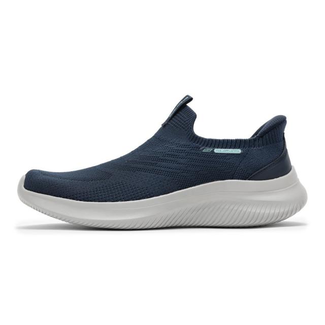 スケッチャーズ SKECHERS 233201 メンズ靴 靴 シューズ 2E スニーカー スリッポン ハンズフリー スリップインズ クッション性 ULTRA FLEX 4.0 ストレッチ ニット ローカットスニーカー 人気 ブランド ネイビー_1