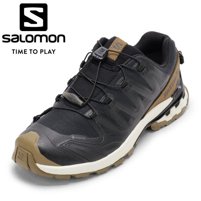 サロモン SALOMON L47963800 メンズ靴 靴 シューズ 2E スニーカー アウトドア シューズ 防水 GORE-TEX ゴアテックス XAPRO3DV9GXLIFELONGM 耐久性 グリップ ローカットスニーカー 人気 ブランド ブラック×ブラウン