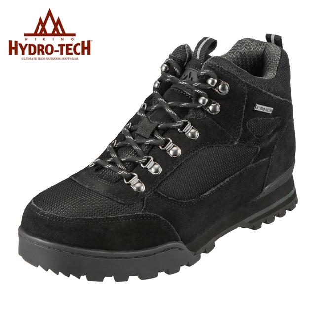 ハイドロテック ブーツ ハイキングシリーズ アウトドアシューズ カジュアルシューズ 運動靴 スニーカー メンズ 革靴 登山 キャンプ アウトドア ブラック 黒 幅広 ワイド 大きいサイズ 防水 防滑 衝撃吸収 HYDRO TECH HD6360の通販は 7,473円