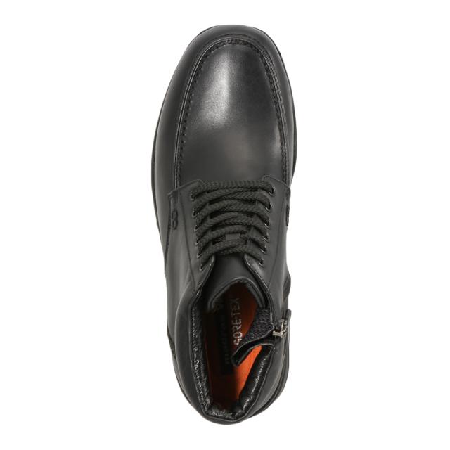 ショートブーツ メンズ 防水 幅広 防滑 歩きやすい 仕事 通勤 ビジネス 小さいサイズ対応 24.5cm ワイズ：4E相当 madras Walk SPMW5478 靴 シューズ