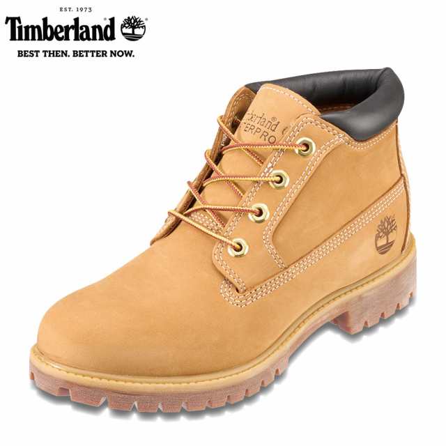 チャッカブーツ メンズ Nelson Chukka 防水 ウォータプルーフ ワークブーツ アウトドアブーツ イエロー ティンバーランド Timberland TIM