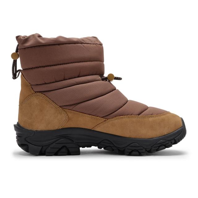 メレル MERRELL J5006769 メンズ靴 靴 シューズ 2E ダウンブーツ 防寒 防水 COLDPACK 3 ZERO THERMO TALL WATERPROOF コールドパック 3 ゼロ サーモ トール ウォータープルーフ 保温 透湿 撥水 軽量 ショートブーツ ウィンターブーツ ブラウン_3