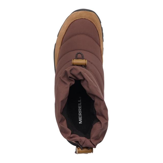 メレル MERRELL J5006769 メンズ靴 靴 シューズ 2E ダウンブーツ 防寒 防水 COLDPACK 3 ZERO THERMO TALL WATERPROOF コールドパック 3 ゼロ サーモ トール ウォータープルーフ 保温 透湿 撥水 軽量 ショートブーツ ウィンターブーツ ブラウン_5