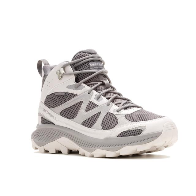 メレル MERRELL J038277 メンズ靴 靴 シューズ 2E相当 スニーカー アウトドア ハイキング シューズ 防水 メッシュ 通気性 衝撃吸収 耐久性 ハイカットスニーカー ミッドカット 高機能 人気 ブランド チャコール