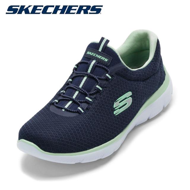 スケッチャーズ SKECHERS レディース スニーカー ローカットスニーカー SUMMITS サミッツ レディース靴 シューズ 2E 12980 ネイビーの通販は 6,224円