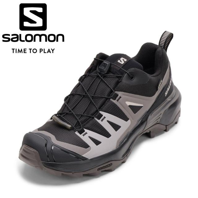 サロモン SALOMON L47449200 レディース靴 靴 シューズ 2E スニーカー アウトドア ハイキング シューズ 防水 レイン X ULTRA 360 GTX GORE-TEX 登山 ローカットスニーカー 人気 ブランド ブラック×ブラウン