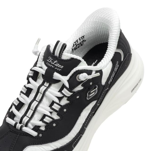 スケッチャーズ SKECHERS 150412 レディース靴 靴 シューズ 2E スニーカー ローカットスニーカー スリップインズ ハンズフリー 通気性 メッシュ クッション性 CONTOUR FOAM - SWE ストレッチ キルティング 人気 ブランド ブラック×ホワイト_7