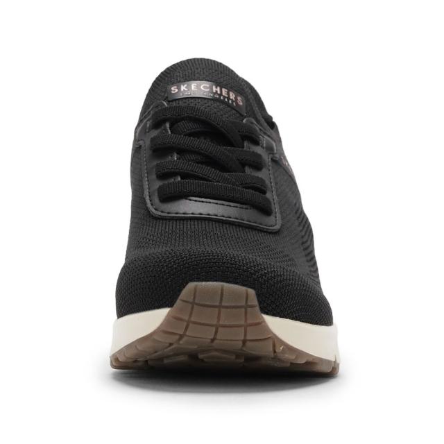 スケッチャーズ SKECHERS 177531 レディース靴 靴 シューズ 2E スニーカー ローカットスニーカー ハンズフリー スリップインズ ウェッジソール UNO WEDGE ストレッチ 厚底 ニット 人気 ブランド ブラック_2