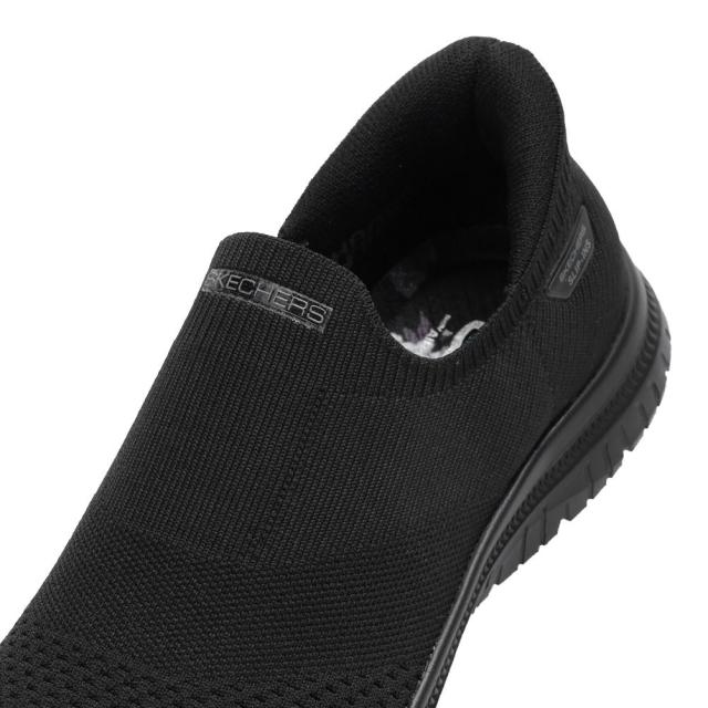 スケッチャーズ SKECHERS 104736 レディース靴 靴 シューズ 2E スニーカー ハンズフリー ハンズフリー スリップインズ クッション性 通気性 VIRTUE ニット ローカットスニーカー 人気 ブランド ブラック_7