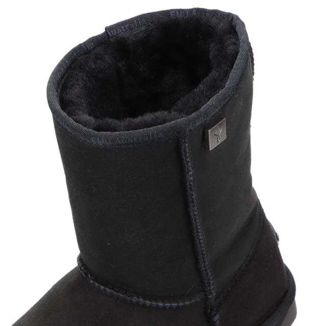 ムートンブーツ レディース ショートブーツ シープスキン ファー ボア