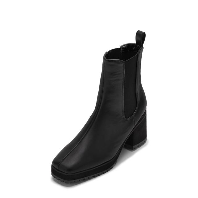 レディース ブーツ サイドゴア ショートブーツ BZ219 レディース靴 靴 シューズ ゴム シンプル ブラック Life beautyの通販は