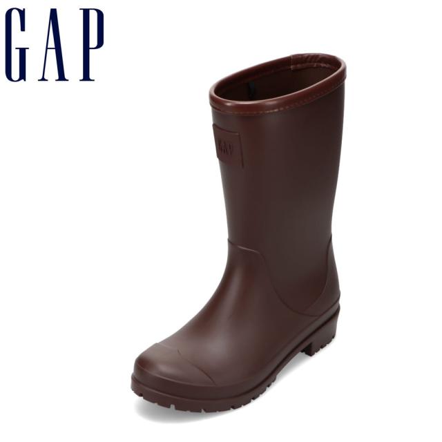ギャップ GAP GPL22455CW レディース靴 靴 シューズ 2E相当 レイン 防水 ブーツ 長靴 雨 シンプル 人気 ブランド ダークブラウン