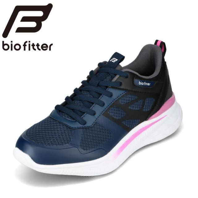 レディース スニーカー ローカットスニーカー ウォーキングシューズ 厚底 BF-502W レディース靴 靴 シューズ シンプル カジュアル おしゃれ ネイビー bio fitterの通販は 6,490円