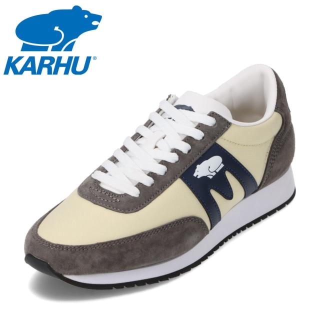 ローカットスニーカー メンズ レディース 軽量 カジュアルスニーカー ユニセックス ブランド 北欧 フィンランド レトロ おしゃれ 人気 KARHU カルフ ALBATROSS アルバトロス KH802505 グレー