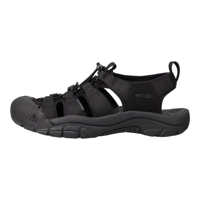 キーン KEEN NEWPORT H2 ニューポート エイチツー サンダル メンズ 1022258 Triple Black スリッポン 水陸両用 フェス キャンプ アウトドア レジャー ビーチ プール おしゃれ