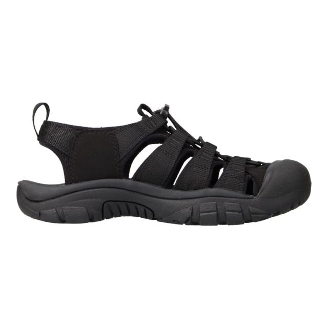 キーン KEEN NEWPORT H2 ニューポート エイチツー サンダル メンズ 1022258 Triple Black スリッポン 水陸両用 フェス キャンプ アウトドア レジャー ビーチ プール おしゃれ