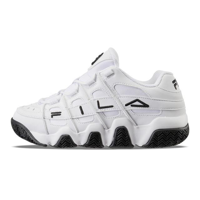 フィラ FILA レディース スニーカー ローカットスニーカー バスケットシューズ F/BARRICADEXT97 レディース靴 靴 シューズ ロゴ 人気 ブランド USS23005-113 ホワイト_1