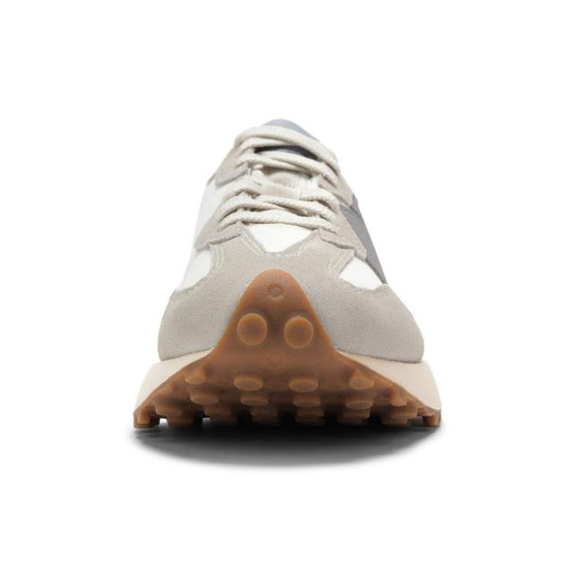 ニューバランス new balance U327LTD メンズ靴 靴 シューズ D スニーカー U327LT ロゴ ローカットスニーカー スエード ナイロン グレー