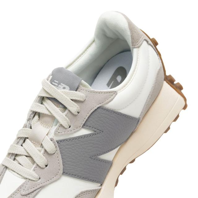 ニューバランス new balance U327LTD メンズ靴 靴 シューズ D スニーカー U327LT ロゴ ローカットスニーカー スエード ナイロン グレー