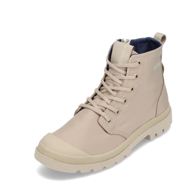 スニーカー メンズ 防水 雨 晴雨兼用 ジッパー ファスナー 軽量 耐久性 クッション性 3E相当 PALLADIUM 77856 靴 シューズ