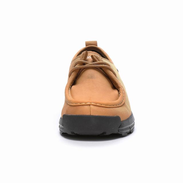 ハイテック HI-TEC HT CM021M 2E相当 モカシン アウトドアシューズ 透湿 防水 雨 晴雨兼用 レインシューズ ローカット キャンプ アウトドア マスタードの通販は