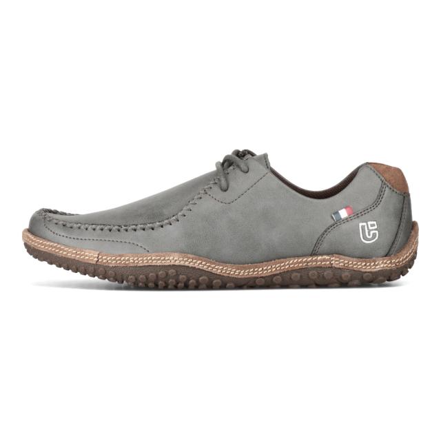 メンズ カジュアルシューズ メンズ靴 靴 シューズ 軽量 HORIZON スエード ビジネス 通勤 グレー コンカラーシューズ conqueror shoes HORIZON_1
