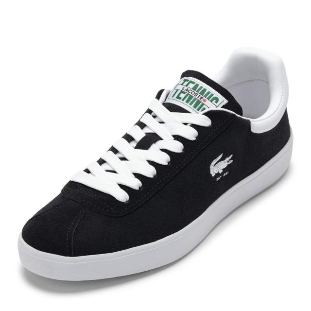 LACOSTE ラコステ メンズ スニーカー ローカットスニーカー BASESHOT 223 1 SMA メンズ靴 靴 シューズ  人気 ブランド おしゃれ ブラックの通販はローカット