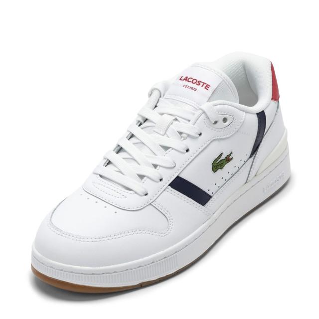 LACOSTE ラコステ メンズ スニーカー ローカットスニーカー T-CLIP SET 224 8 SMA メンズ靴 靴 シューズ  人気 ブランド おしゃれ ホワイト