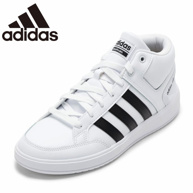 アディダス adidas メンズ スニーカー サッカーシューズ ローカットスニーカー ALL COURT MID U メンズ靴 靴 シューズ ランニング スポーツ 人気 ブランド H02980 ホワイト×ブラックの通販は