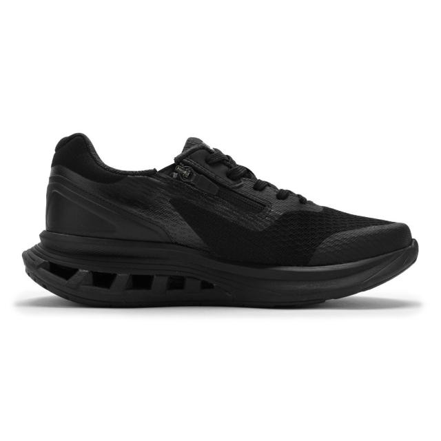 アシックス asics 1241A012.001 メンズ靴 靴 シューズ 4E スニーカー ウォーキングシューズ　ローカットスニーカー クッション性 メッシュ KNEESUP M012 幅広 4E ゆったり フィット ニット 反射材 リフレクター ブラック×グレー