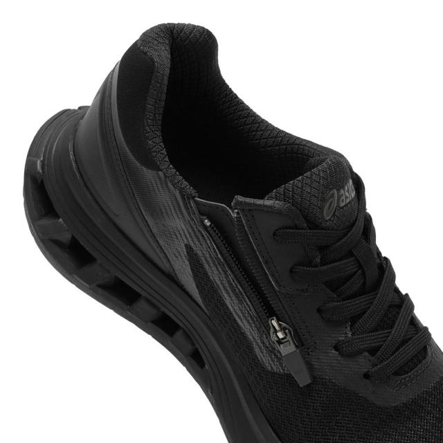 アシックス asics 1241A012.001 メンズ靴 靴 シューズ 4E スニーカー ウォーキングシューズ　ローカットスニーカー クッション性 メッシュ KNEESUP M012 幅広 4E ゆったり フィット ニット 反射材 リフレクター ブラック×グレー