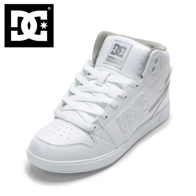 ディーシー DC DW251303L レディース靴 靴 シューズ E ハイカットスニーカー ミッドカット コートタイプ コートスニーカー ブランドロゴ ストリート カジュアル ホワイト