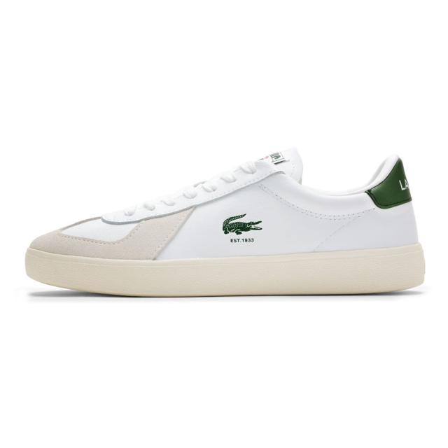 ラコステ LACOSTE 49SMA0063 メンズ靴 靴 シューズ 2E相当 スニーカー BASESHOT PRO 125 3 SMA ローカットスニーカー シンプル 洗練 人気 ブランド オフホワイト_1