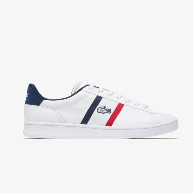 ラコステ LACOSTE 49SMA0309 メンズ靴 靴 シューズ 2E スニーカー コート シューズ 日本 限定 ワニ ロゴ CARNABY SETCGR SMA ローカットスニーカー 人気 ブランド ホワイト_1
