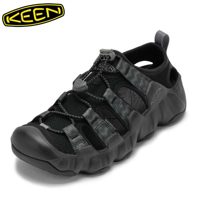 キーン KEEN 1028657 レディース靴 靴 シューズ 3E サンダル アウトドア シューズ 軽量 水陸両用 クッション性 ハイパーポート エイチツー HYPERPORT H2 グリップ力 人気 ブランド ブラック