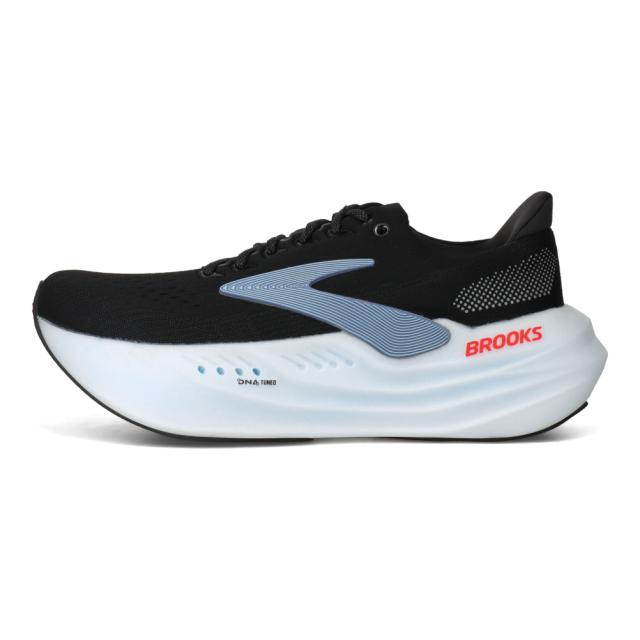 ブルックス BROOKS BRM 4473 スニーカー ランニング ウォーキング シューズ 軽量 グリセリンMAX クッション性 フィット ローカットスニーカー 人気 ブランド ブラック×ブルー_1