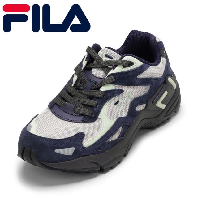フィラ FILA UFW25061-401 スニーカー ランニング ウォーキング シューズ F CATAPULT クッション性 ローカットスニーカー 人気 ブランド ネイビー×グレー